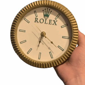 Reloj de pared estilo Rolex Formula 1