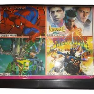 Cartucho sega 16 bits 4 en 1