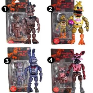 Five nights At Freddy nightmare muñecos articulados