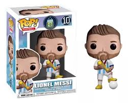 Funko pop Lionel Messi con la copa