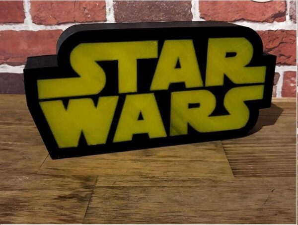 Star Wars lampara led