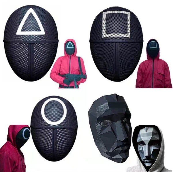 Mascaras El juego del calamar