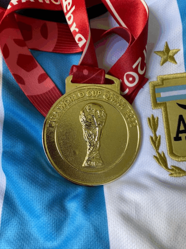 Medalla world cup Qatar 2022 - Imagen 2