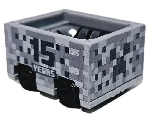 Hotwheels Minecraft minecart