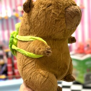 Peluche Capibara con mochila 30 cm